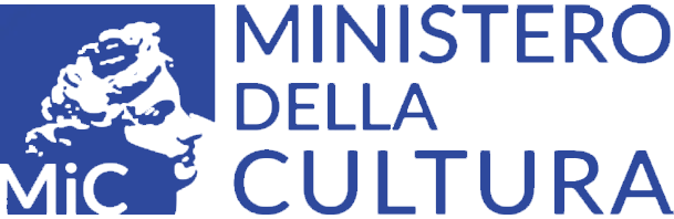 Logo ministero della cultura blu